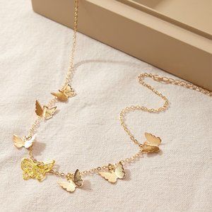 Butterflies necklace